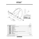 Shimano točak WH6800F prednji levi Y49298040 Cene
