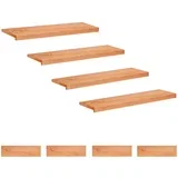 treads 8 kom. 90 x 30 x 2 cm Lak Čvrsto drvo bukve