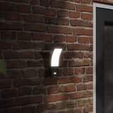  Zunanje stenske senzorske LED svetilke črn tlačno lit aluminij, (21643988) | Shoptok.si