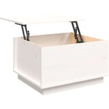  Stolić za kavu bijeli 60 x 50 x 35 cm od masivne borovine | shoptok.hr
