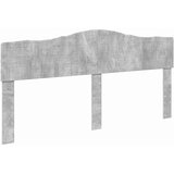  Uzglavlje s uzglavljem Betonski sivi 200 cm Konstruirano drvo | shoptok.hr