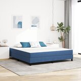 vidaXL Žepna vzmetnica Modra Srednja 180x200x20 cm Tkanina, (22045847) | Shoptok.si
