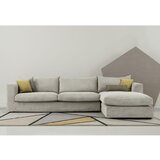 Scandic Svetlo siva kotna sedežna garnitura (desni kot) Asgard – | Shoptok.si
