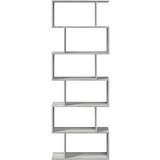 vidaXL Pregrada / regal za knjige 6 razina sonoma 70x24x193 cm drveni | shoptok.hr