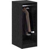 Ormarić s policom s pohranom Crni hrast 41 x 48 x 102 cm | shoptok.hr