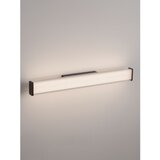 Nova Luce Mat crna metalna LED zidna lampa Misty – | shoptok.hr