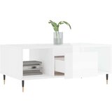  Stolić za kavu sjajni bijeli 90x50x36 5 cm konstruirano drvo | shoptok.hr