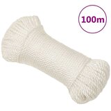  Radno uže bijelo 3 mm 100 m od polipropilena | shoptok.hr