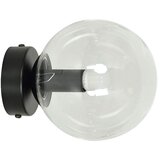  Zidna svetiljka ROSSI 1xE14/10W/230V crna/prozirna | Eponuda.com