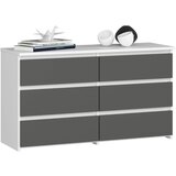 AKORD KOMODA CL100 6SZ PK BELO / SIVO, (21703193) | Shoptok.si