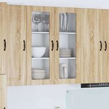 vidaXL zidni kuhinjski ormarić s policom sonoma hrast 80 x 31 x 100 cm | shoptok.hr