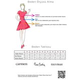 Carmen Strapless Red Pleats Short Evening Dress | Eponuda.ba