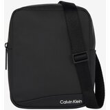 Calvin Klein Black Men's Shoulder Bag Rubberized Conv Reporter S | shoptok.hr
