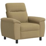 Set sofe 2 pcs Svijetlosmeđa Tkanina - Svjetlosmeđa 1-Sjedalo + 2-Sjedalo (120 cm) | shoptok.hr
