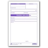 NARODNE NOVINE-UT I-61 RADNI NALOG; Arak, 14,8 x 21 cm | shoptok.hr