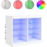  The Living Store Komoda z LED diodami bela 81x37x67 cm - Komoda, (21442408) | Shoptok.si