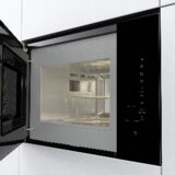 Gorenje BMI251SG3BG vgradna mikrovalovna pečica, črno steklo | Shoptok.si