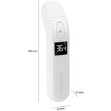 ProfiCare PC-FT 3095 dvojni brezkontaktni termometer, bel | Shoptok.si