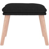  Tabure crni 45 x 29,5 x 35 cm od tkanine | shoptok.hr