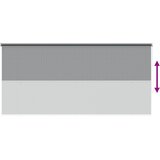  Vanjska roleta 90% blokada UV zraka Svjetlosiva 400 x 230 cm | shoptok.hr