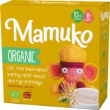Mamuko Bio Organic Oat, Raw Buckwheat, Barley, Spelt Wheat and Rye Porridge - 200 g Cene