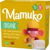 Bio Organic Oat, Raw Buckwheat, Barley, Spelt Wheat and Rye Porridge - 200 g