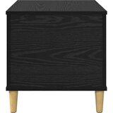  Noćni ormar Crni hrast 60 x 44,5 x 45 cm Konstruirano drvo | shoptok.hr