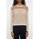 Trendyol Mink Glitter Transparent Knitwear Sweater | shoptok.hr
