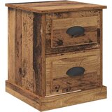 vidaXL Nočna omarica Star les 39 x 39 x 47.5 cm Konstruiran les | Shoptok.si