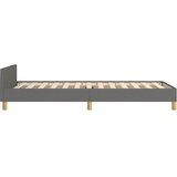  Okvir za krevet bez madraca tamnosivi 90x190 cm od tkanine | shoptok.hr