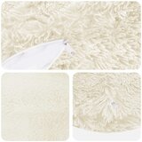  Presvlaka za jastuk 6 pcs HEERLEN Bijela Ø 30 cm PV flis | shoptok.hr