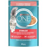Purina one hrana za sterilizovane mačke, losos, 85g