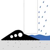  Brtva za garažni pod Crna 74 x 20 mm 4 m EPDM guma | shoptok.hr