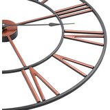  Zidni sat metalni 58 cm crveni | Eponuda.ba