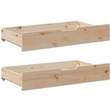 vidaXL Dnevna postelja s predali 90x190cm trdna borovina | Shoptok.si