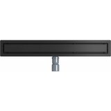 Tuš kanal 2-u-1 sa 360° sifonom Crna 70 cm Nehrđajući čelik 304 | shoptok.hr
