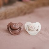 BabyOno Take Care Anatomical Silicone Soothers duda Day & Night 18m+ 2 kos | Shoptok.si