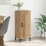 vidaXL Strani šal Olden Umetni hrast 34,5 x 34 x 90 cm | Shoptok.si