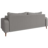 Ropez Svijetlo siva sofa od samta 220 cm Beata – | shoptok.hr