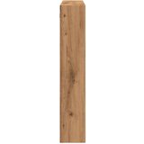 vidaXL Stenska omarica artisian hrast 80x15x80 cm inženirski les | Shoptok.si