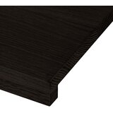  Gazišta stepenice 16 kom tamnosmeđi 120x25x2 cm masivna hrast | shoptok.hr