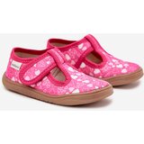 Boto Barefoot Slippers Girls With Hearts On Velcro Milami Fuchsia Talirae | Shoptok.si