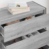  Kreveta Siva Sonoma 79 x 36 x 75.5 cm Konstruirano drvo | Eponuda.ba