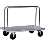 Kongamek voziček za velike obremenitve z 2 lokoma, dxšxv 1250 x 700 x 945 mm, 2 vrtljivi kolesi z zavoro, 2 fiksni kolesi Cene