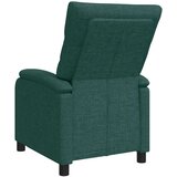  Fotelja s nagibom Tamnozelena Tkanina | shoptok.hr