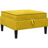  Komplet pohištva za dnevno sobo z blazino 6 pcs Rumena Žamet, (5000272729) | Shoptok.si