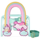 Torbica za rame Loungefly - Fluffy Unicorn, 26 x 12,7 x 20,3 cm