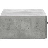 Stolna montirana na zid Betonska siva 59 x 34,5 x 17 cm | shoptok.hr
