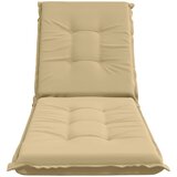  Jastučić za ležaljku GEMERT 100% poliester Bež 190 x 60 x 9 cm | shoptok.hr