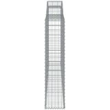  Lučne gabionske košare 6 kom 300x30x140/160cm pocinčano željezo | shoptok.hr